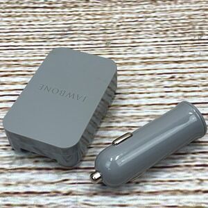 Jawbone Gray AC/DC Wall Adapter & Car Charger - SPA-K901‎ & J2VPC Unused